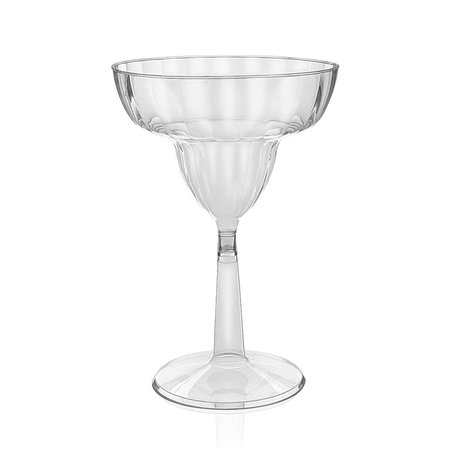 SMARTY HAD A PARTY 12 oz. Clear Round Disposable Plastic Margarita Cups (96 Cups), 96PK 6512-CASE